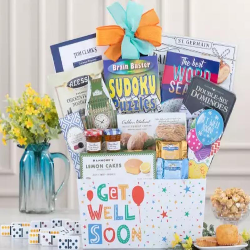 Send Gifts Online USA Get Well Soon Basket Online GAL23111942