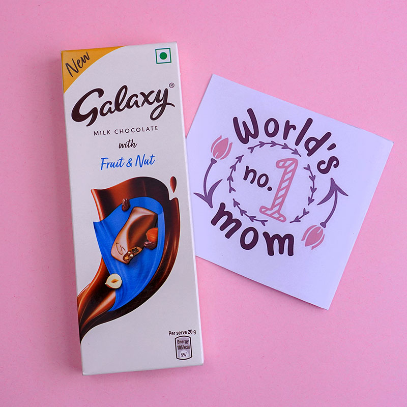 Send Flowers Chocolate N Card for Mothers Day Online MD22103715