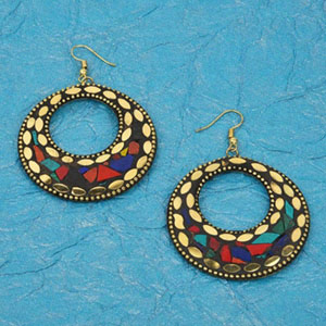 Colorful Dangler Earrings