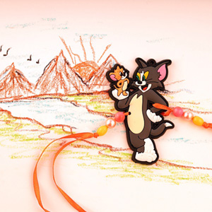 Happy Tom N Jerry Kids Rakhi to Canada - Rakhi to Vernon