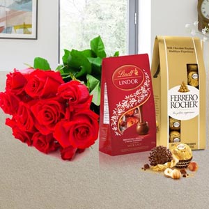 Red Roses Combo - Canada