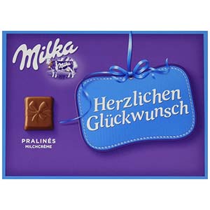 Milka Herzlichen Chocolate