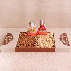 Laxmi-Ganesha Dryfruit Hamper