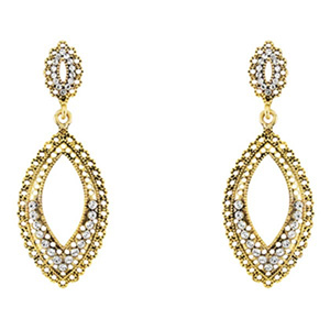 White Fancy Leaf : Online Jewellery Box