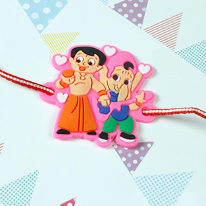 Sweet Chota Bheem Ganesha Rakhi to Greece