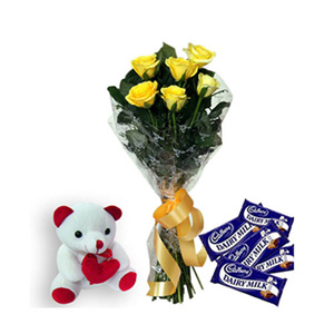 Roses N Chocolates EXDFNPLW28