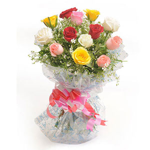 Mixed Rose Bouquet for Dad