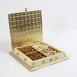 Decorative Dry Fruits Box - Send Diwali Gifts to UAE Online