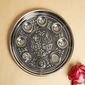 Designer Pooja Thali