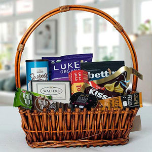 Small Basket Chocolate Wonder