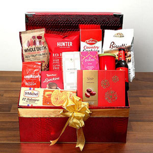 Chocolate and Flavored Tea Hamper