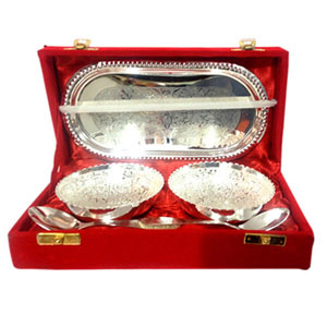 Silver-Plated Royal Bowl Set