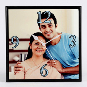 Personalised Square Wall Clock