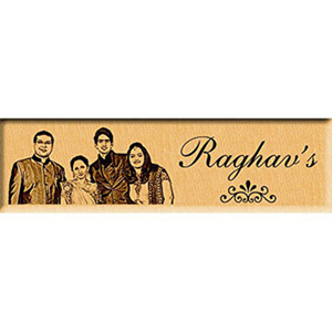 Personalised Photo Name Plate or Door Sign in rajgarh