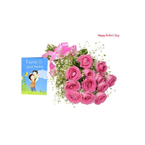 Pink Roses for Daddy
