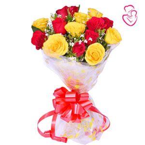 Red & Yellow Roses