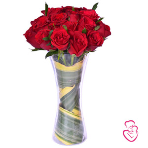 Passionate Red Rose Bouquet 