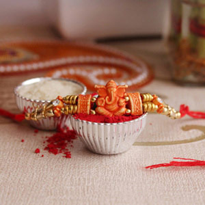 Blissful Ganesha Rakhi 