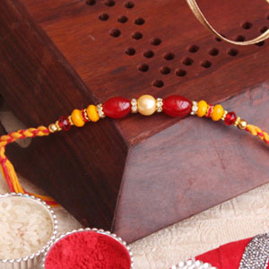 Colorful Pearl Rakhi