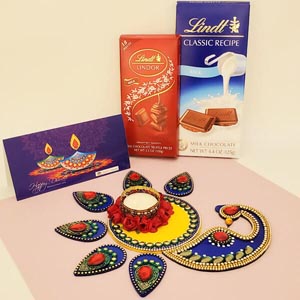 Pretty Peacock Diwali Gift
