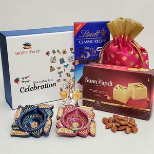 Ganesha and Diya Diwali Hamper