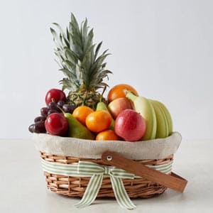 Premium Fruit Basket : Gift Baskets to UK
