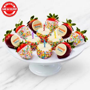 Happy Birthday Strawberries Box