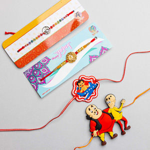 Parivar Four Rakhi set