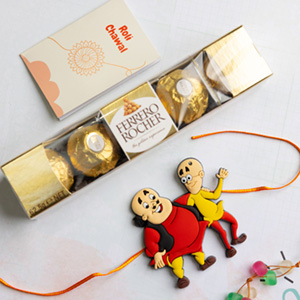 Kid Rakhi With Ferrero Rocher