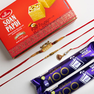Family Rakhi Hampers Set