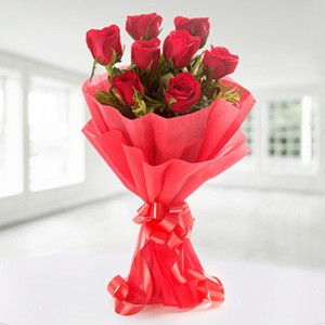 Alluring Red Rose Bouquet