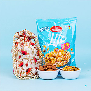 Almonds with Haldiram&#39;s Lite
