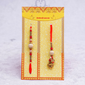 Attractive Rakhi Set for Bhaiya Bhabhi