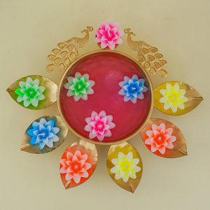 Beautiful Diya Stand for Diwali