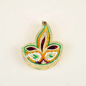 Beautiful Rolly Chawal Container For Gift and Pooja