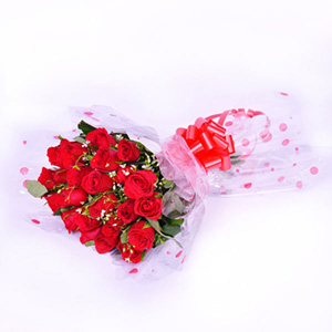 Bunch of 24 Red Roses