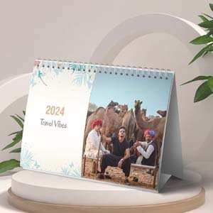 Happy Travelling Personalized Calendar in sant-kabir-nagar