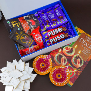 Chocolates with Kaju Katli Gift Hamper for Diwali