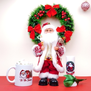 Christmas Candle & Santa Claus Gift Hamper : Christmas Best Sellers