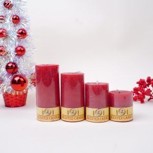 Christmas Decorative Candle Gift Set - Gift Hampers to Koderma