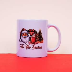Christmas Santa Printed Coffee Mug