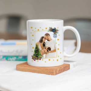 Customizable Framed Family Picture Coffee Mug