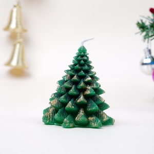 Festive Christmas Tree Scented Candle for Decoration : Send Gift Hampers to Kannauj