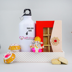 Ganesha Idol with Bottle Corporate Diwali Gift in dimapur