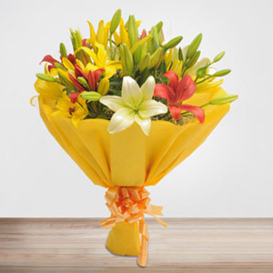Good Luck Lily Bouquet