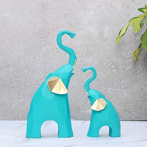 Graceful Elephant Showpiece For Home Decor