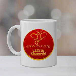 Happy Ganesh Chaturthi Printed Mug