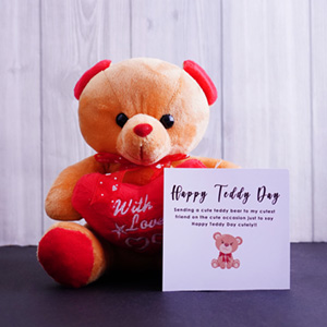 Happy Teddy Day Gift Combo