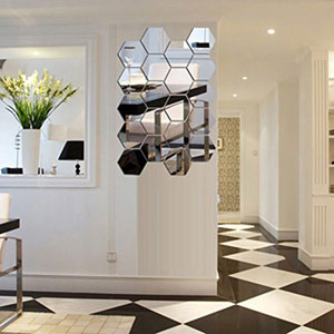 3D Hexagon Wall Décor sticker