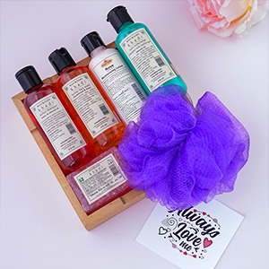 Khadi Skin N Hair Care Products with Card Gift for Girlfriend